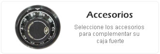 Accesorios para su caja fuerte