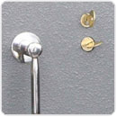 Chapa doble control con 2 llaves