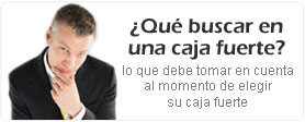 ¿Qué buscar en una caja fuerte?