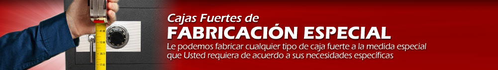 Cajas Fuertes de Fabricación Especial